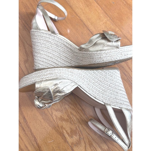 kate spade new york Tianna Wedge Boho Festival Feminine Sandals SZ 11 - Picture 5 of 11